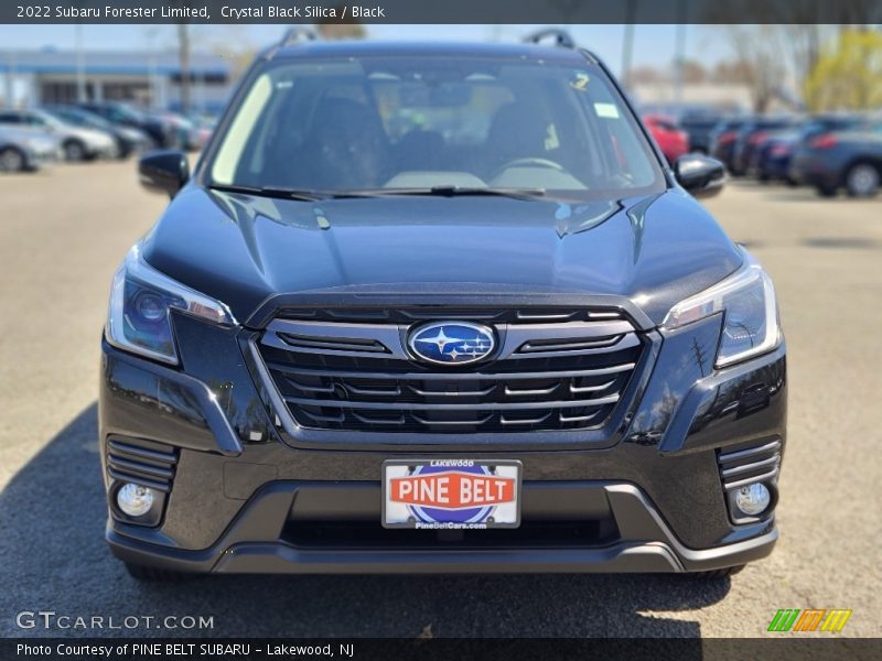 Crystal Black Silica / Black 2022 Subaru Forester Limited