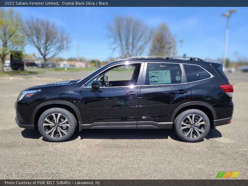  2022 Forester Limited Crystal Black Silica