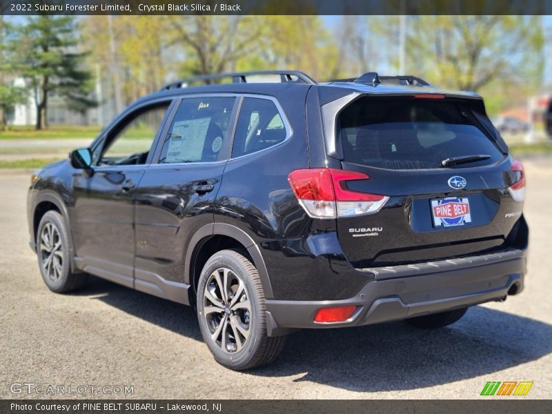 Crystal Black Silica / Black 2022 Subaru Forester Limited