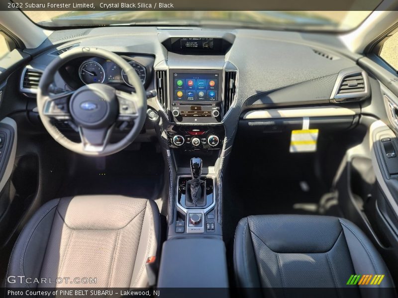  2022 Forester Limited Black Interior