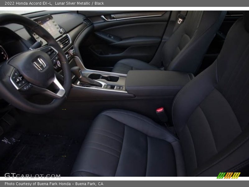 Lunar Silver Metallic / Black 2022 Honda Accord EX-L