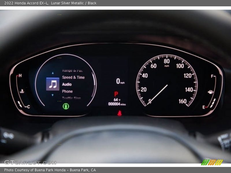 Lunar Silver Metallic / Black 2022 Honda Accord EX-L