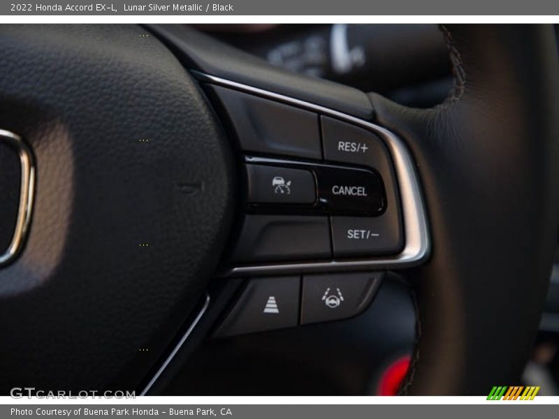 Lunar Silver Metallic / Black 2022 Honda Accord EX-L