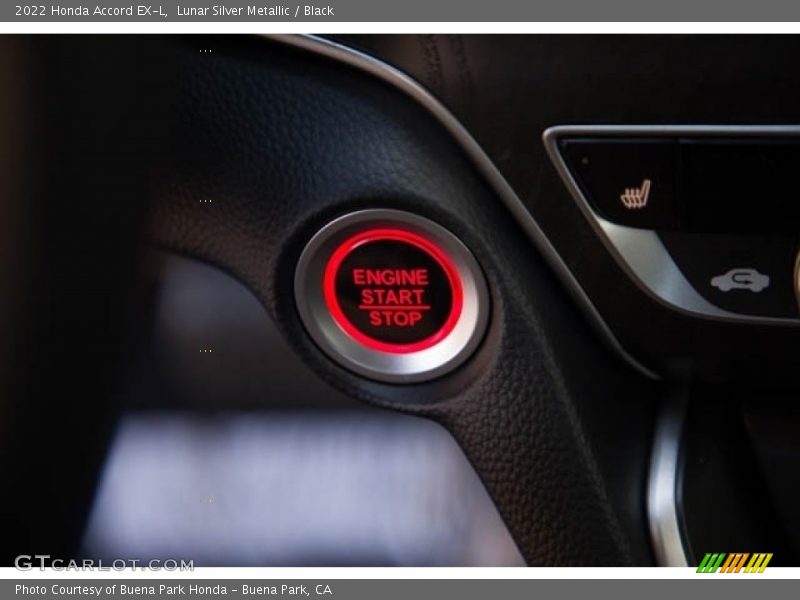 Lunar Silver Metallic / Black 2022 Honda Accord EX-L