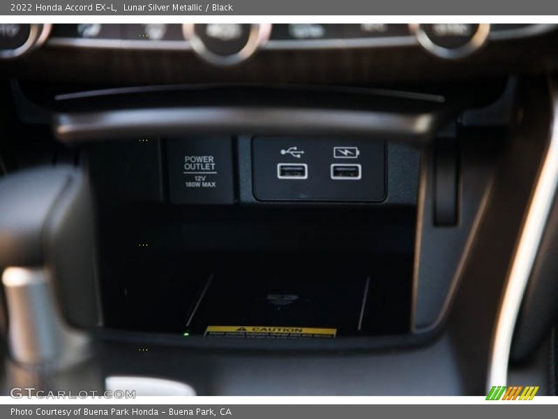 Lunar Silver Metallic / Black 2022 Honda Accord EX-L