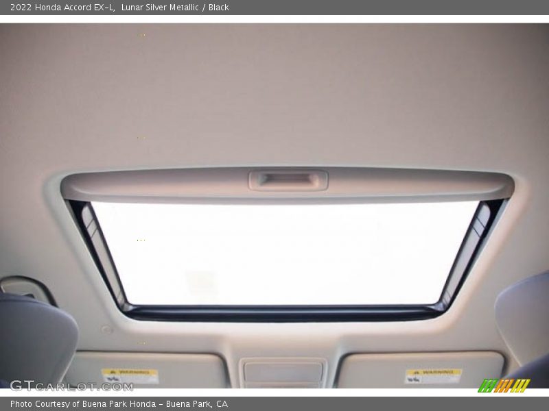 Lunar Silver Metallic / Black 2022 Honda Accord EX-L