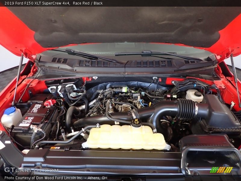 Race Red / Black 2019 Ford F150 XLT SuperCrew 4x4