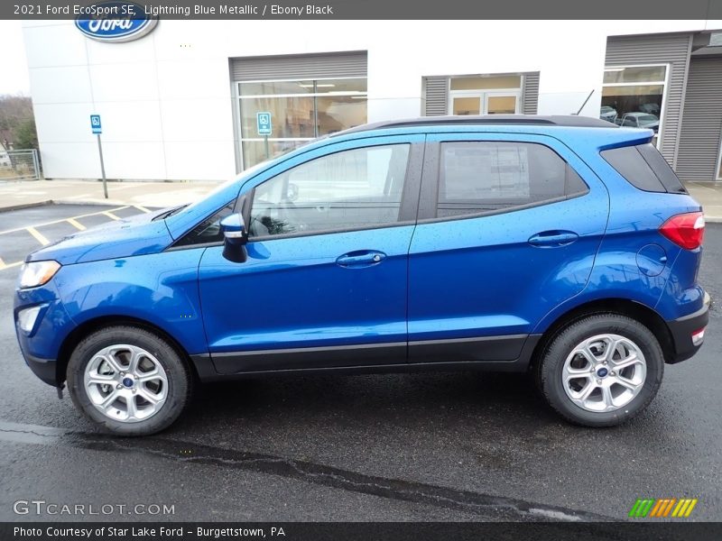  2021 EcoSport SE Lightning Blue Metallic