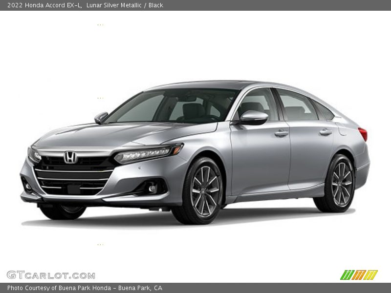 Lunar Silver Metallic / Black 2022 Honda Accord EX-L