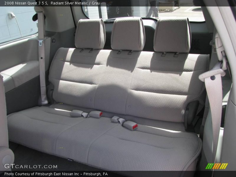 Radiant Silver Metallic / Gray 2008 Nissan Quest 3.5 S