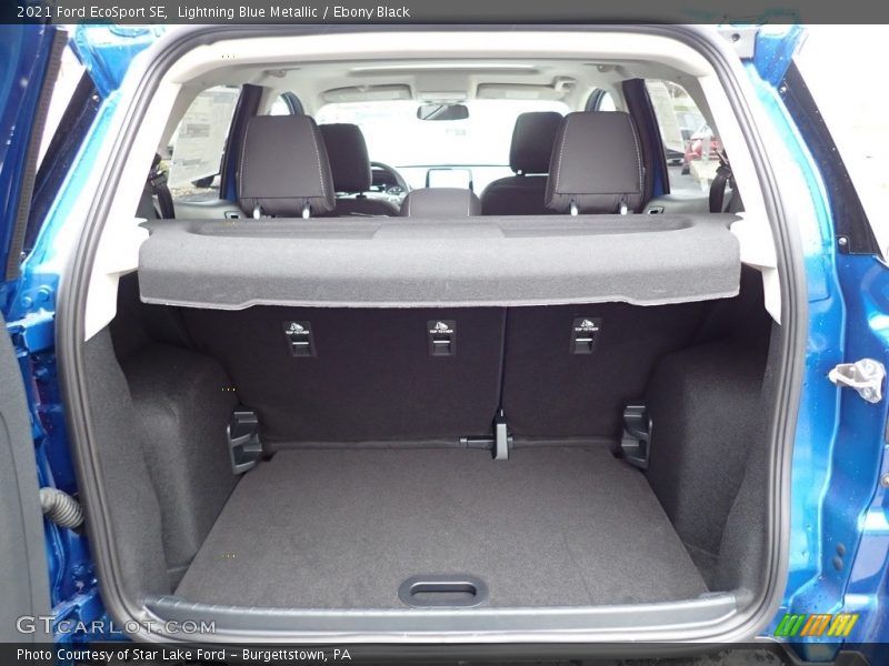 Lightning Blue Metallic / Ebony Black 2021 Ford EcoSport SE