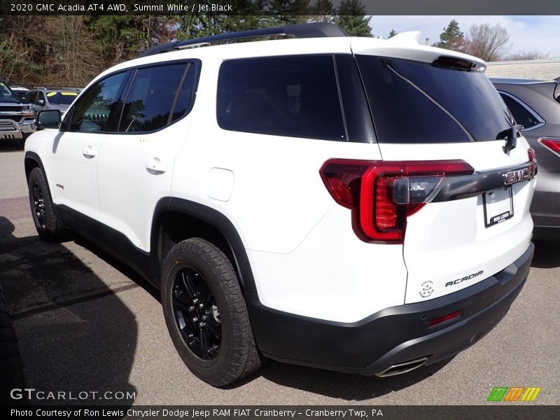 Summit White / Jet Black 2020 GMC Acadia AT4 AWD