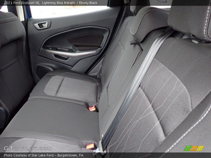 Lightning Blue Metallic / Ebony Black 2021 Ford EcoSport SE