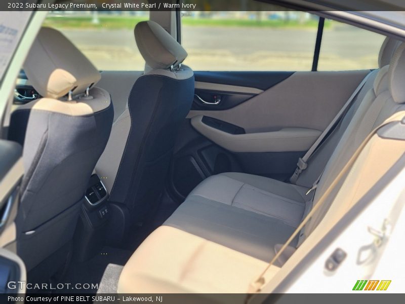 Crystal White Pearl / Warm Ivory 2022 Subaru Legacy Premium