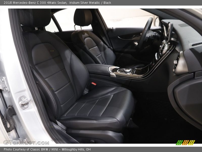 Iridium Silver Metallic / Black 2018 Mercedes-Benz C 300 4Matic Sedan