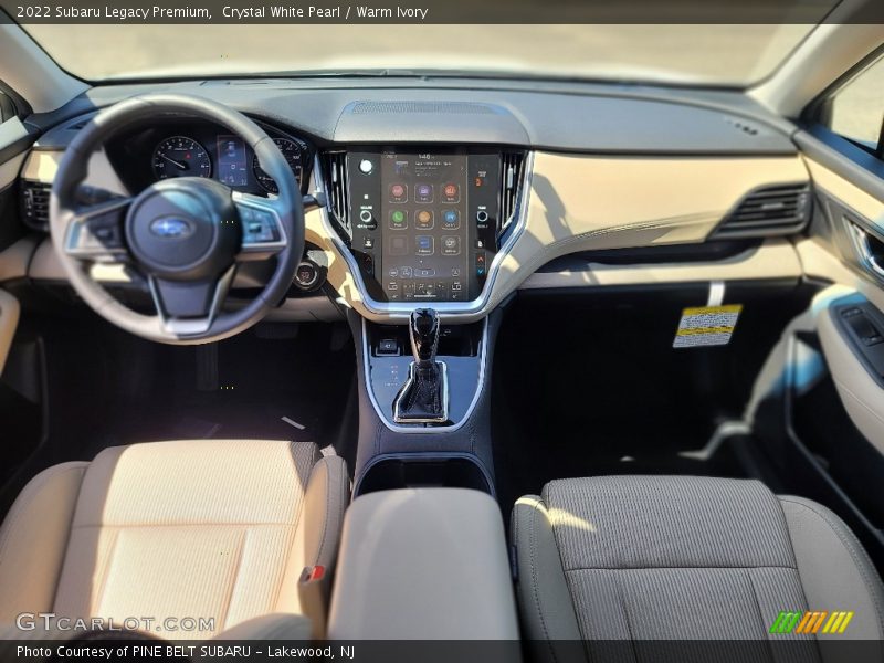 Crystal White Pearl / Warm Ivory 2022 Subaru Legacy Premium