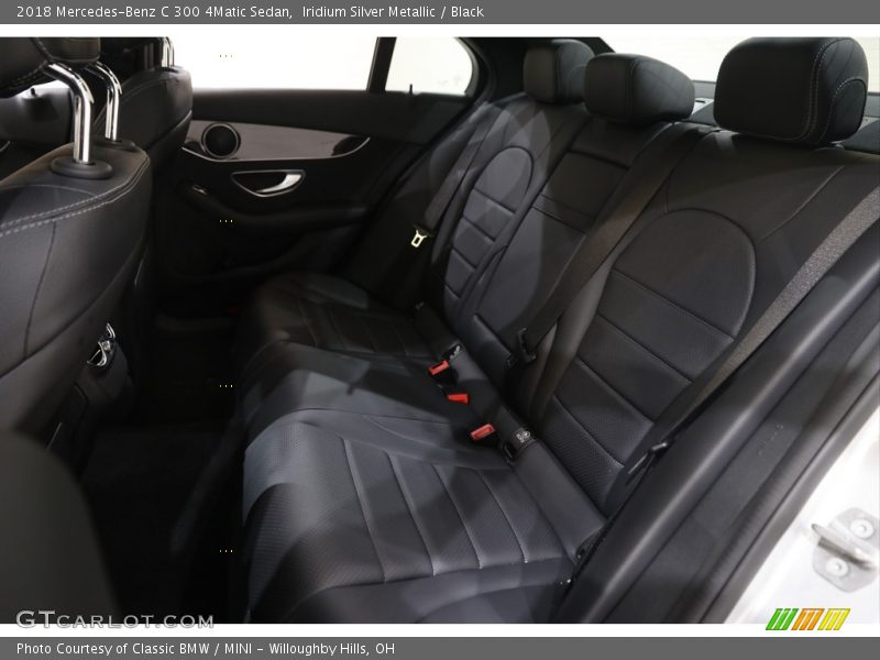 Iridium Silver Metallic / Black 2018 Mercedes-Benz C 300 4Matic Sedan