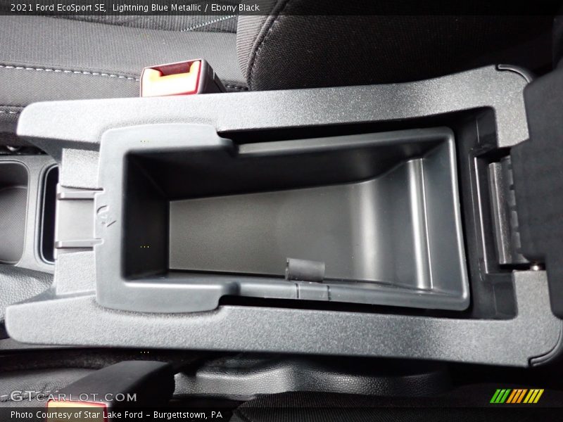 Lightning Blue Metallic / Ebony Black 2021 Ford EcoSport SE