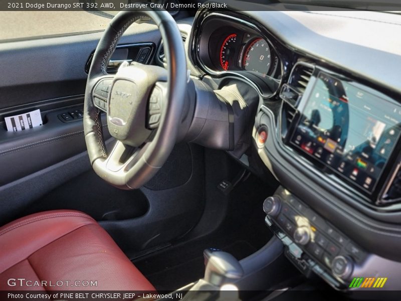 Dashboard of 2021 Durango SRT 392 AWD