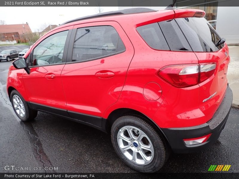Race Red / Ebony Black 2021 Ford EcoSport SE