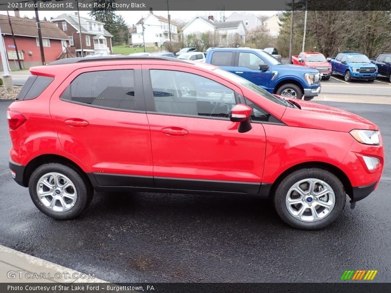 Race Red / Ebony Black 2021 Ford EcoSport SE