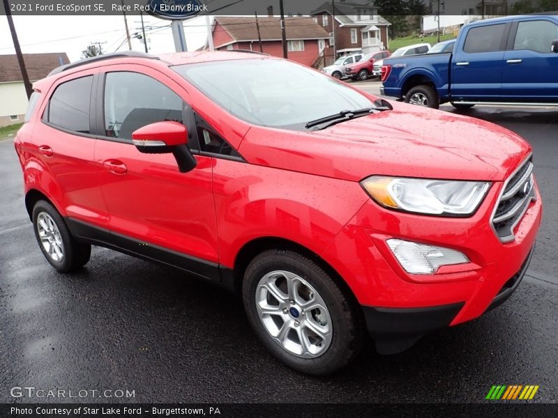 Front 3/4 View of 2021 EcoSport SE