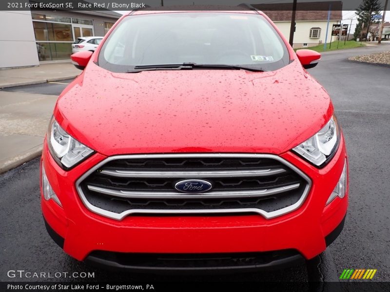 Race Red / Ebony Black 2021 Ford EcoSport SE