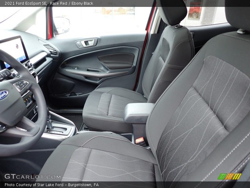 Race Red / Ebony Black 2021 Ford EcoSport SE
