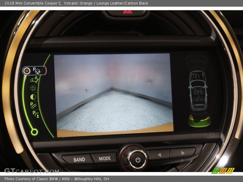 Volcanic Orange / Lounge Leather/Carbon Black 2018 Mini Convertible Cooper S