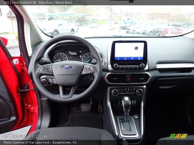 Race Red / Ebony Black 2021 Ford EcoSport SE