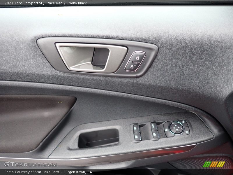 Race Red / Ebony Black 2021 Ford EcoSport SE