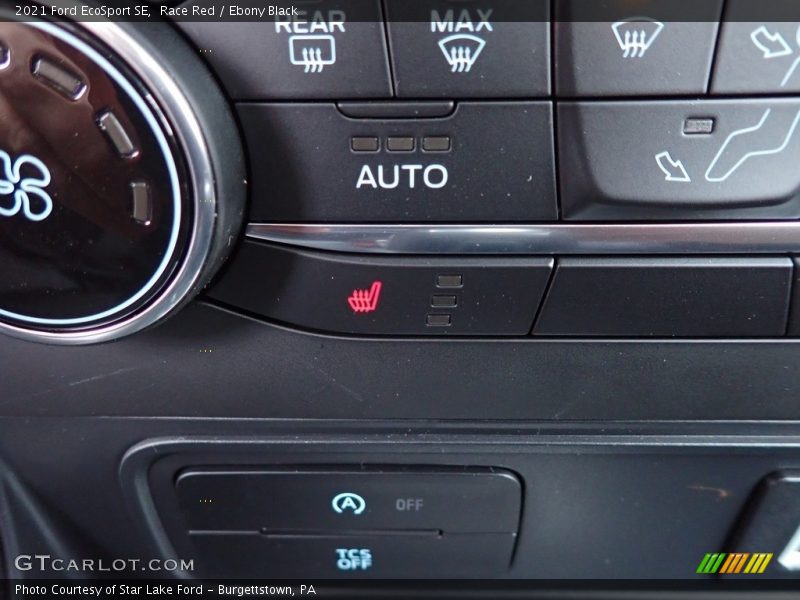Race Red / Ebony Black 2021 Ford EcoSport SE