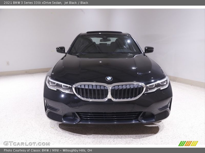 Jet Black / Black 2021 BMW 3 Series 330i xDrive Sedan