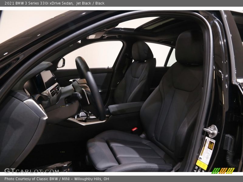 Jet Black / Black 2021 BMW 3 Series 330i xDrive Sedan