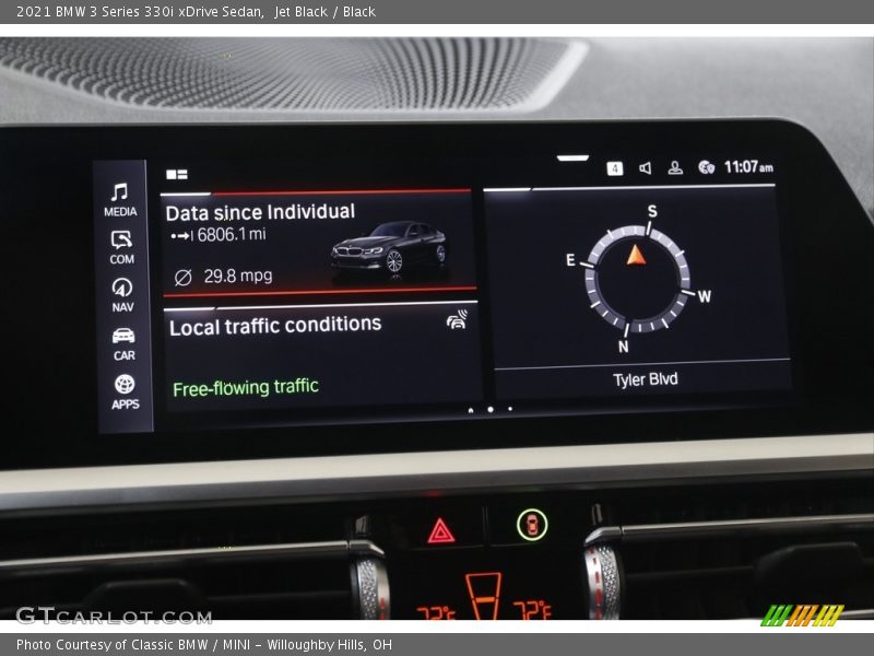 Jet Black / Black 2021 BMW 3 Series 330i xDrive Sedan