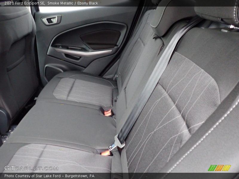 Smoke Metallic / Ebony Black 2021 Ford EcoSport SE
