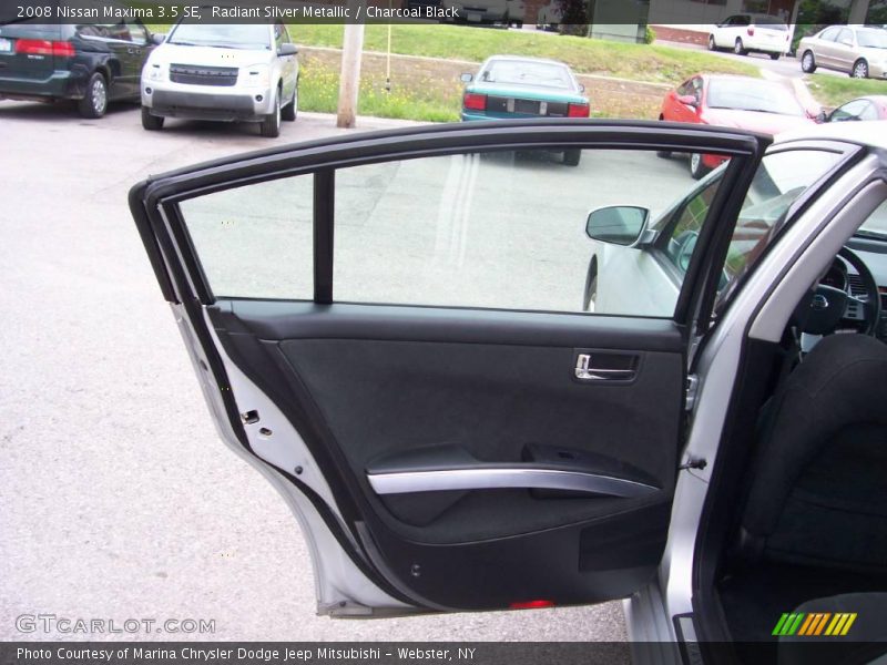 Radiant Silver Metallic / Charcoal Black 2008 Nissan Maxima 3.5 SE