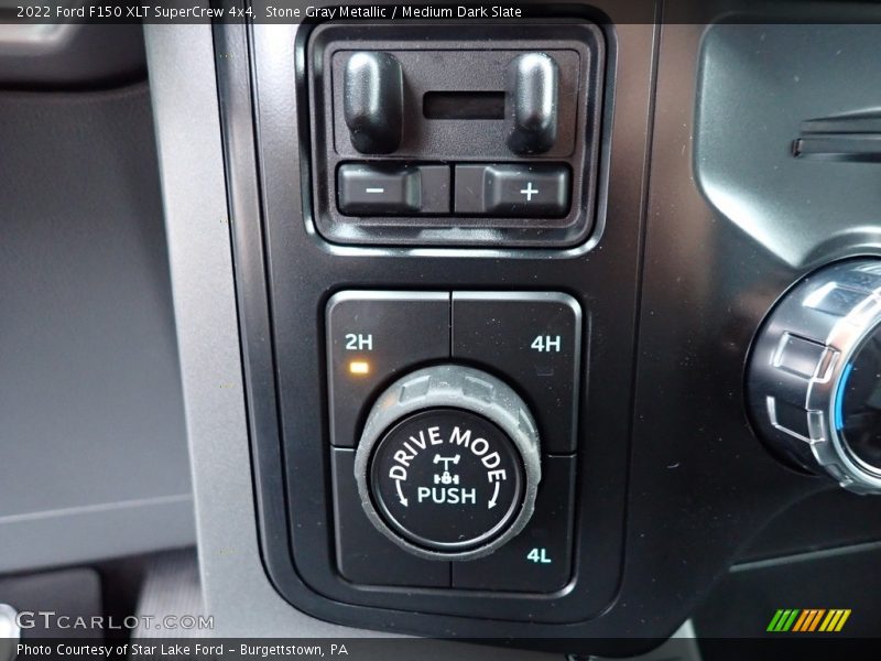 Controls of 2022 F150 XLT SuperCrew 4x4