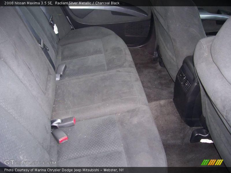 Radiant Silver Metallic / Charcoal Black 2008 Nissan Maxima 3.5 SE