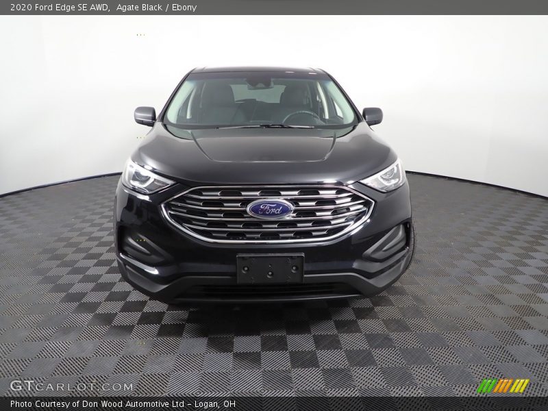 Agate Black / Ebony 2020 Ford Edge SE AWD