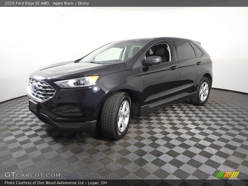 Agate Black / Ebony 2020 Ford Edge SE AWD