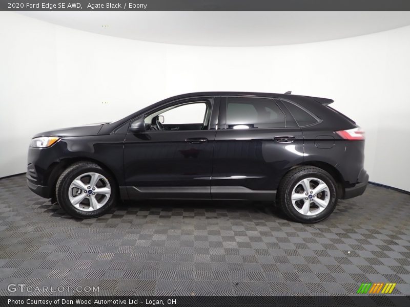 Agate Black / Ebony 2020 Ford Edge SE AWD