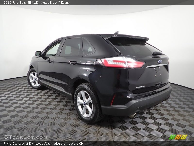 Agate Black / Ebony 2020 Ford Edge SE AWD