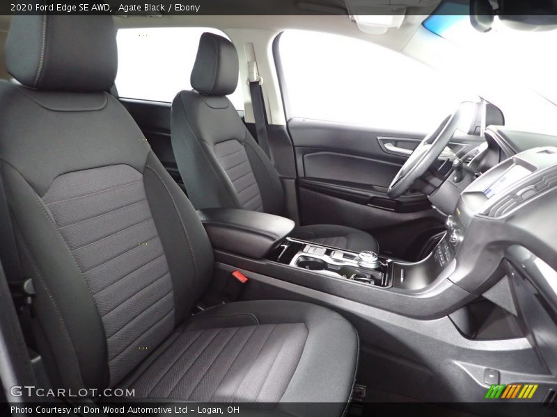 Agate Black / Ebony 2020 Ford Edge SE AWD