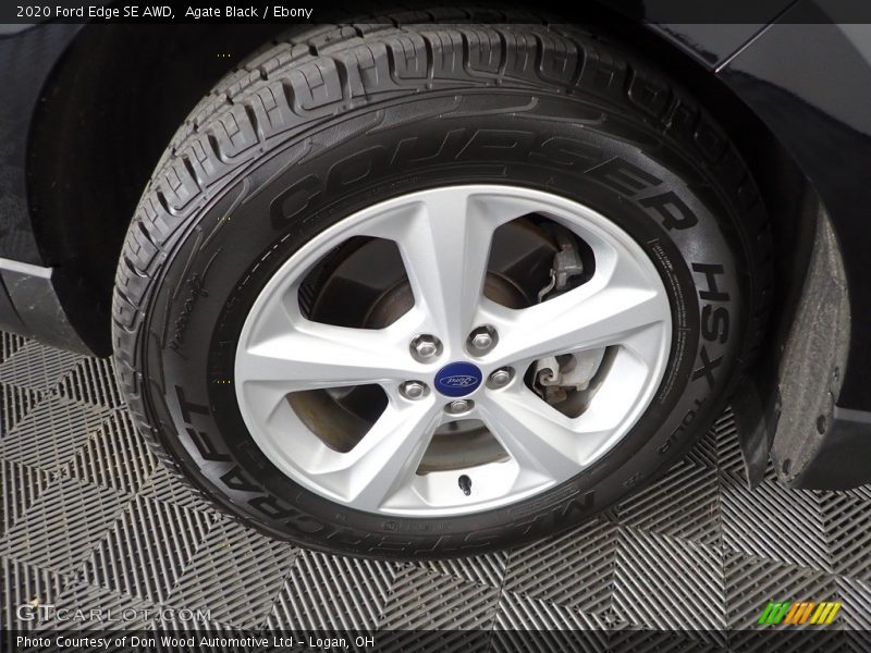 Agate Black / Ebony 2020 Ford Edge SE AWD