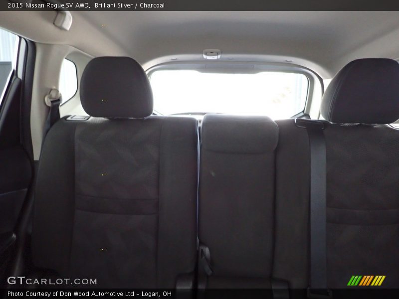 Brilliant Silver / Charcoal 2015 Nissan Rogue SV AWD