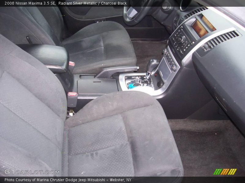 Radiant Silver Metallic / Charcoal Black 2008 Nissan Maxima 3.5 SE