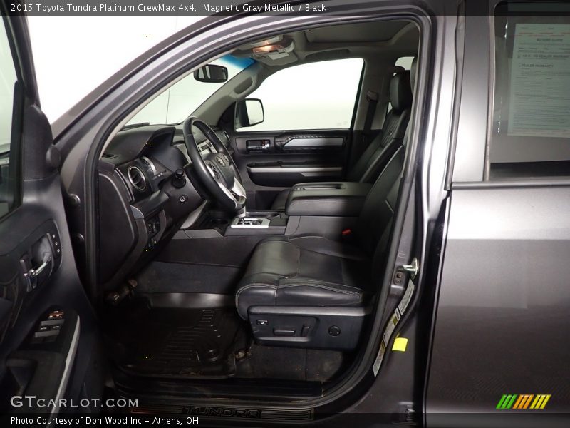 Magnetic Gray Metallic / Black 2015 Toyota Tundra Platinum CrewMax 4x4