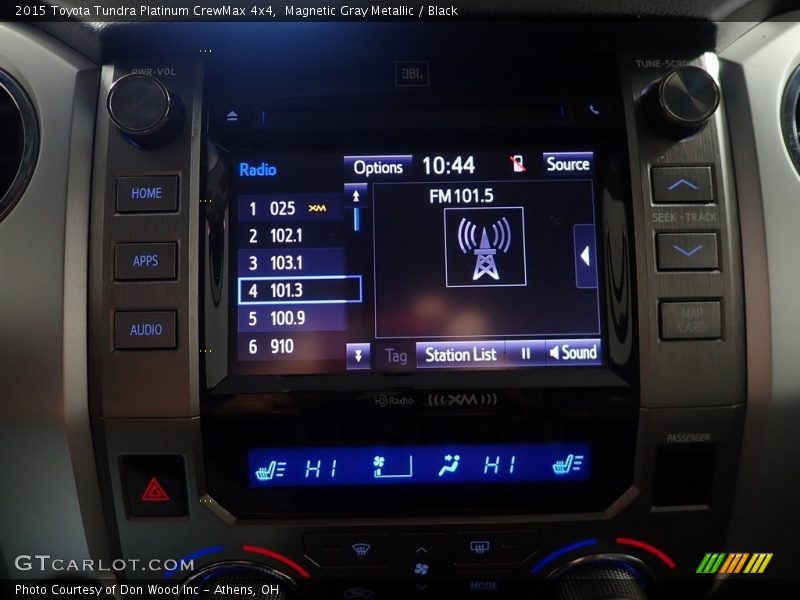 Magnetic Gray Metallic / Black 2015 Toyota Tundra Platinum CrewMax 4x4