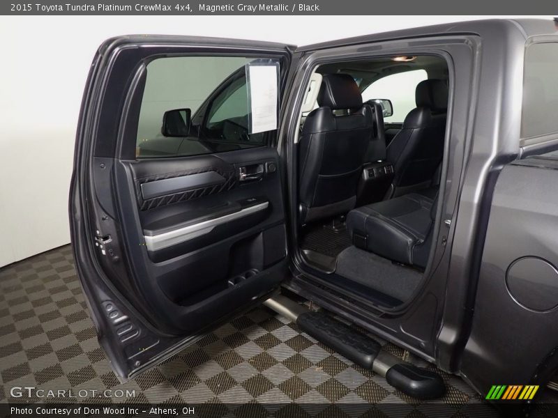 Magnetic Gray Metallic / Black 2015 Toyota Tundra Platinum CrewMax 4x4